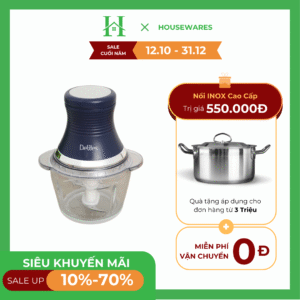 Máy xay thịt đa năng Delites LH101B 250W 1.2L