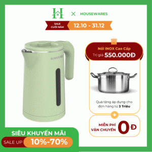 Bình đun siêu tốc Sunhouse 1.8L SHD1353